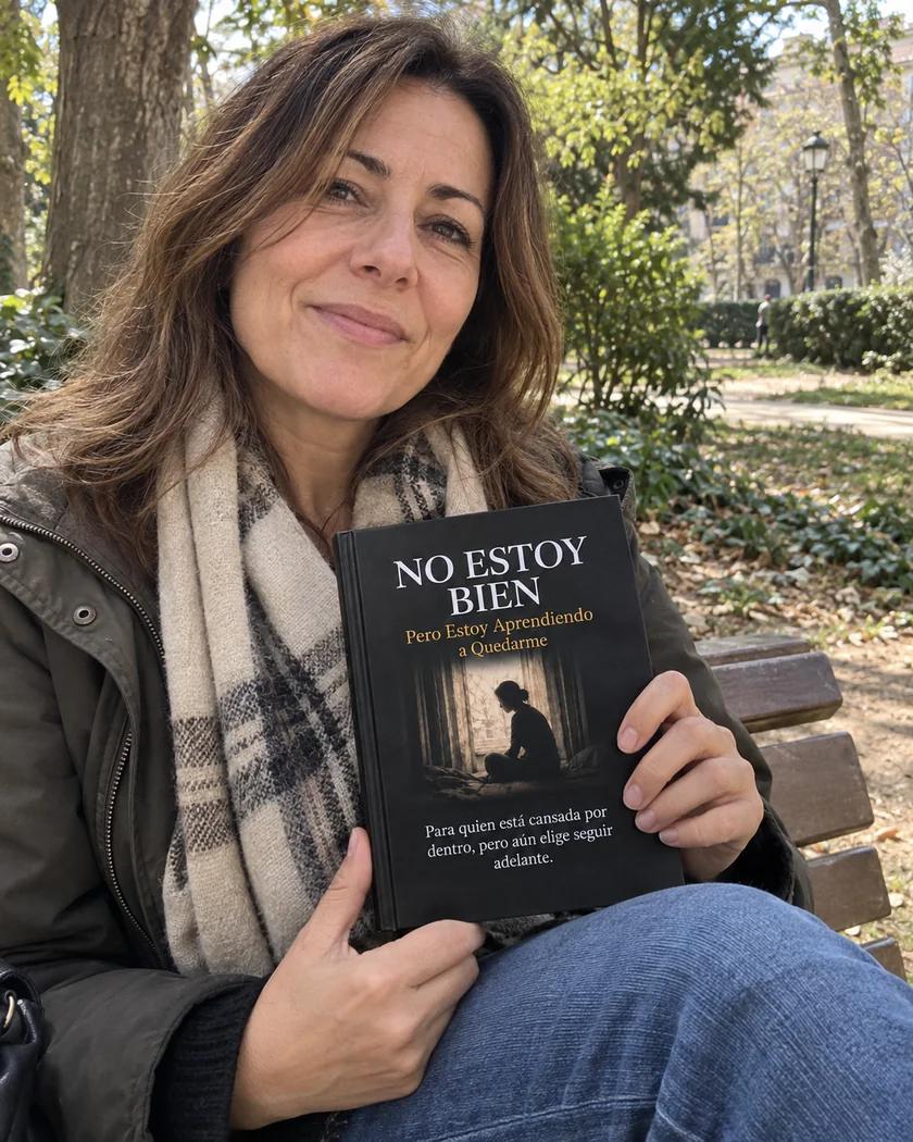 Lectora del libro No Estoy Bien en España