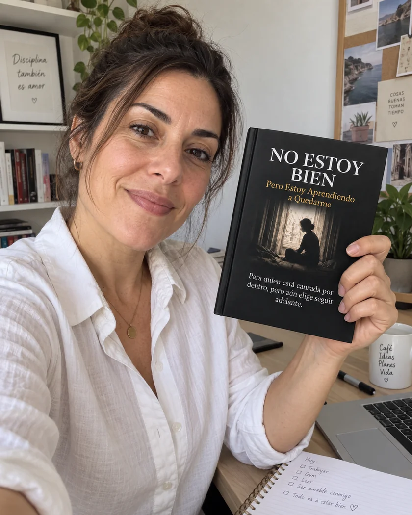 Lectora del libro No Estoy Bien en España