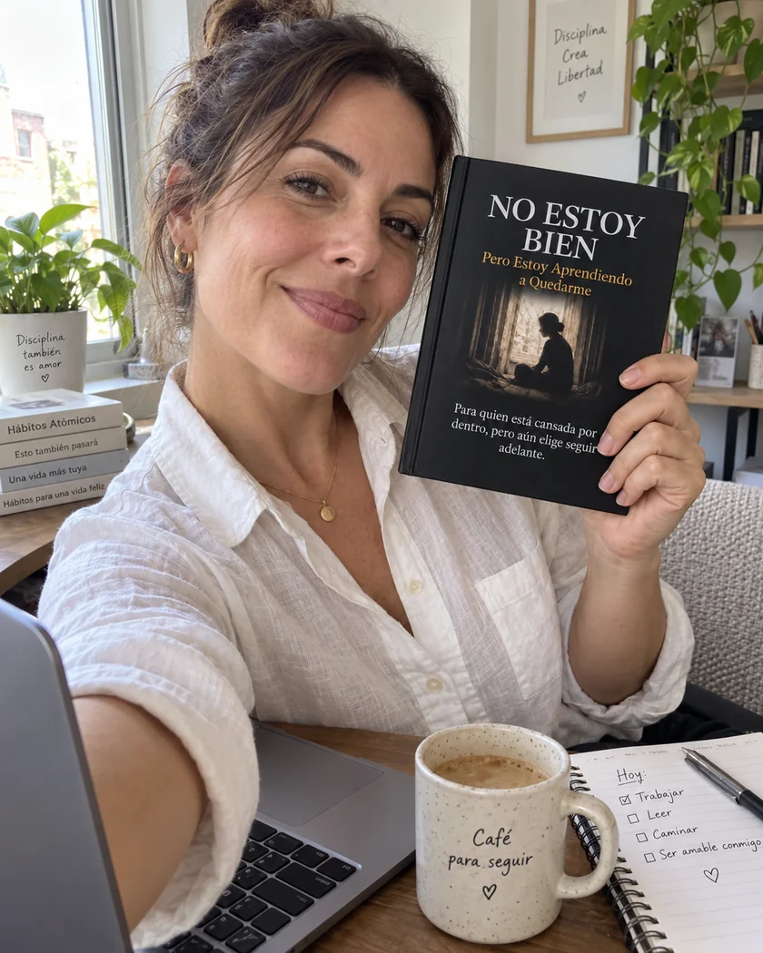 Lectora del libro No Estoy Bien en España