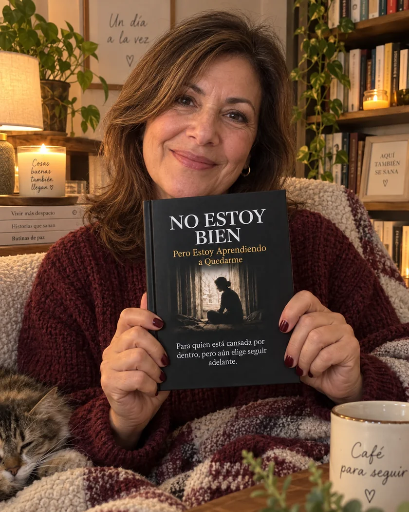 Lectora del libro No Estoy Bien en España