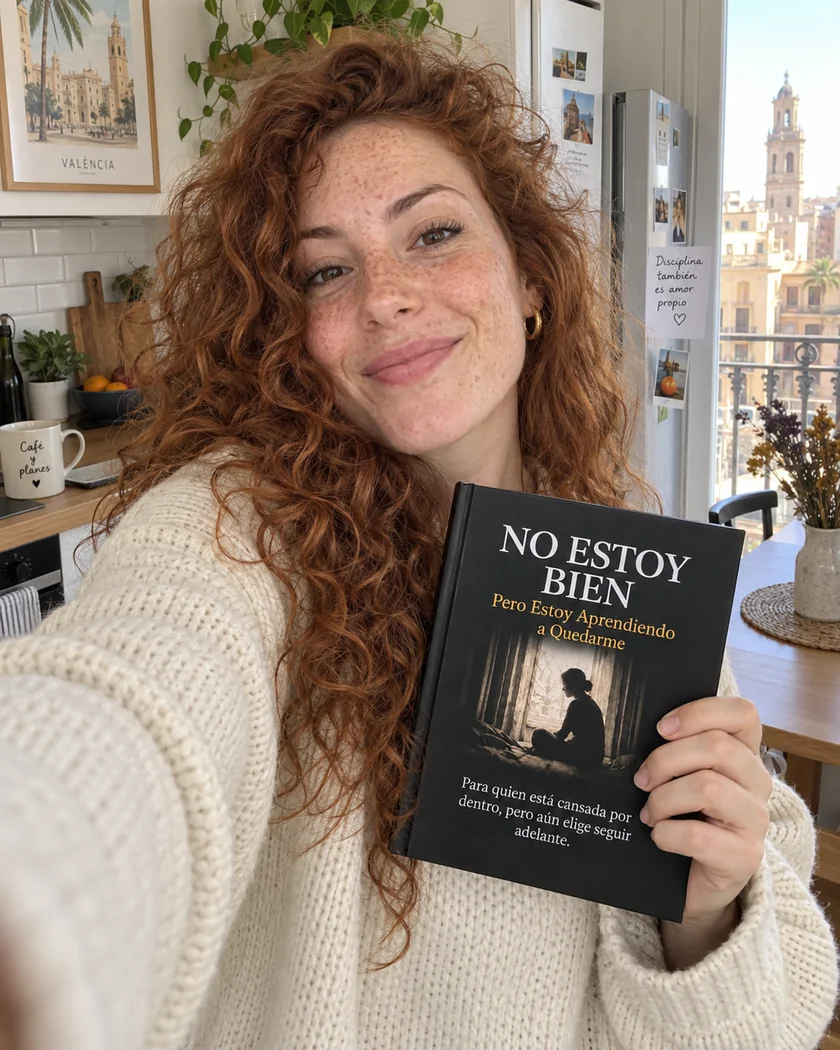 Lectora del libro No Estoy Bien en España