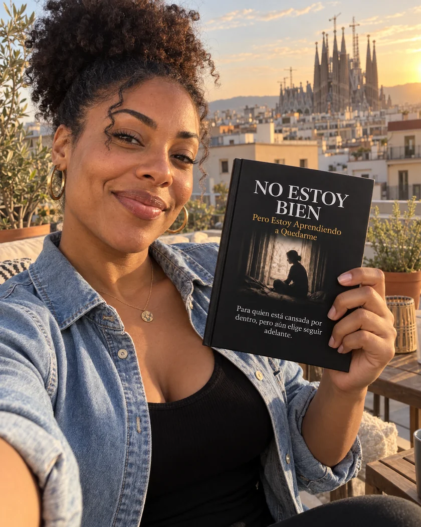 Lectora del libro No Estoy Bien en España