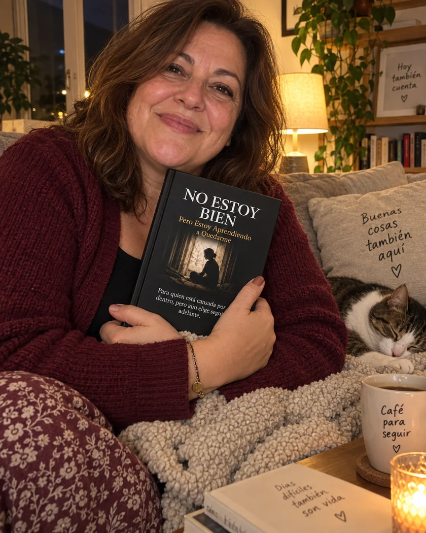 Lectora del libro No Estoy Bien en España
