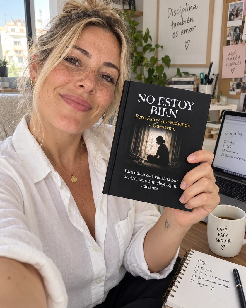 Lectora del libro No Estoy Bien en España