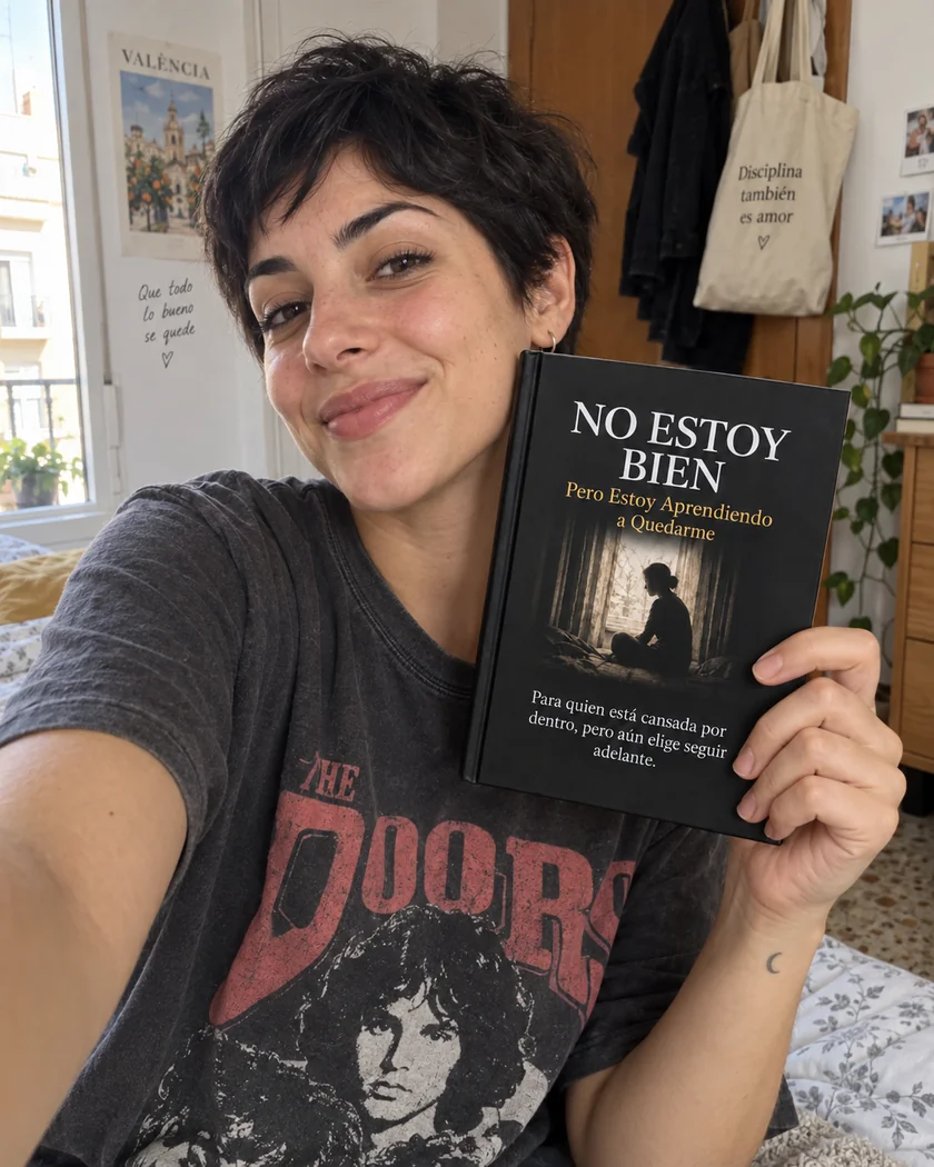 Lectora del libro No Estoy Bien en España