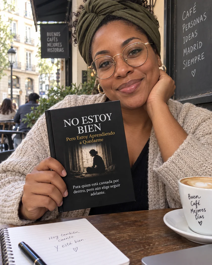 Lectora del libro No Estoy Bien en España