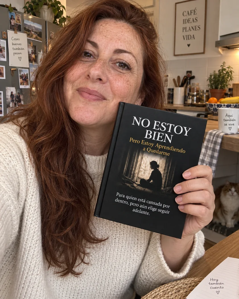 Lectora del libro No Estoy Bien en España