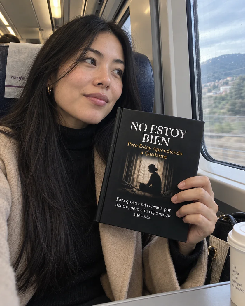 Lectora del libro No Estoy Bien en España