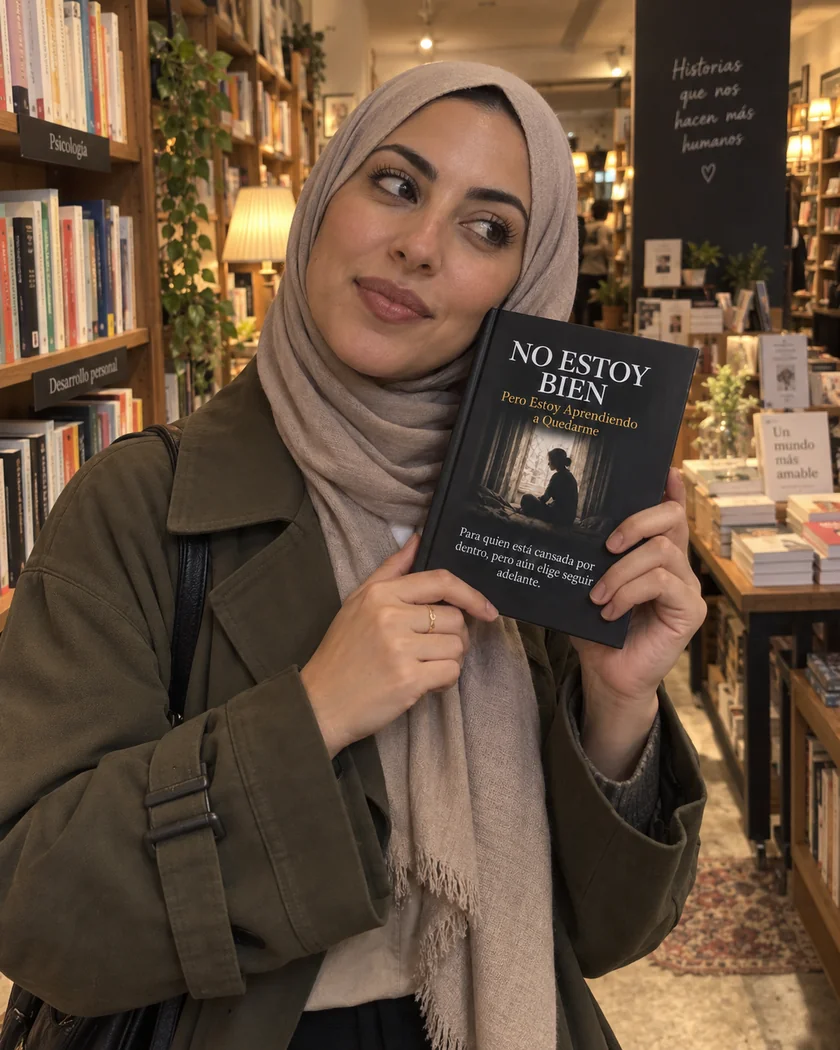 Lectora del libro No Estoy Bien en España
