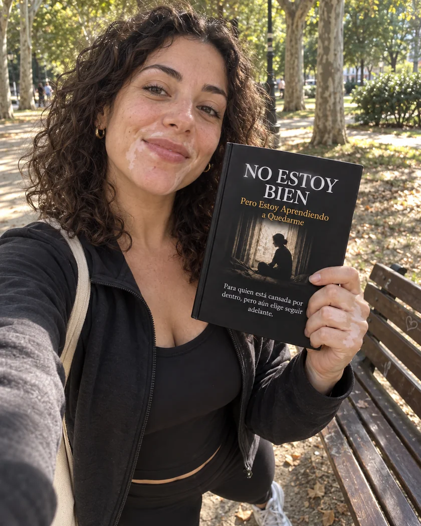 Lectora del libro No Estoy Bien en España